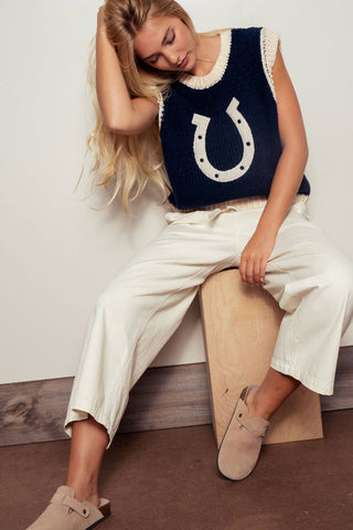 Horseshoe Sweater Vest