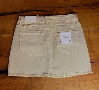 Frayed Skirt