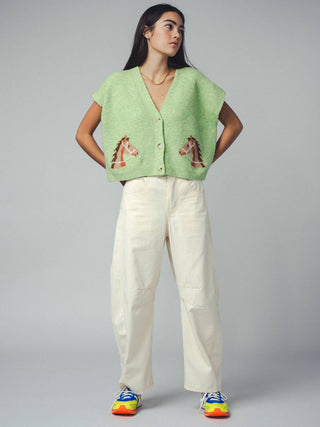 Western Horse Cardigan