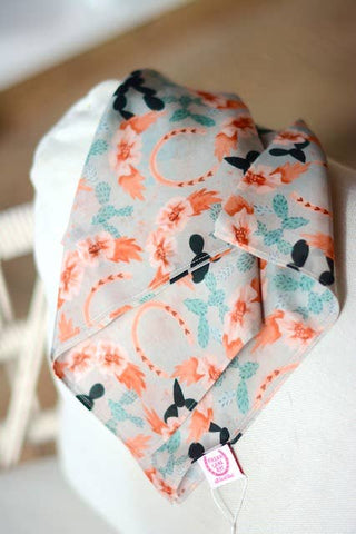 Cactus, Horseshoes and Hearts Cowgirl Wild Rag