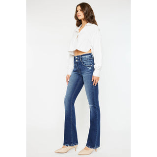 High Rise Bootcut Jeans