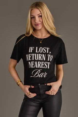 If Lost, Return To Nearest Bar Tee