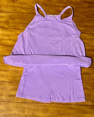 Lined Mini Dress