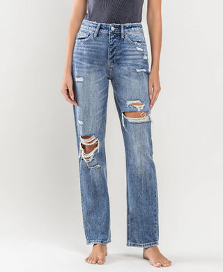 Free Rein Straight Leg Jeans
