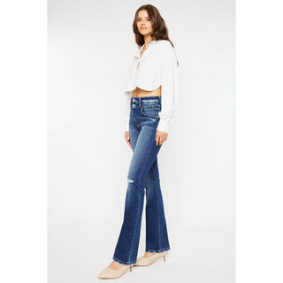 High Rise Bootcut Jeans