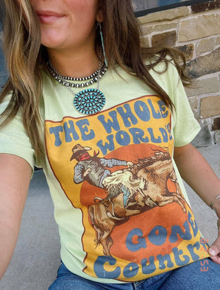 World's Gone Country Tee