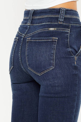 High Rise Utility Bootcut Jeans
