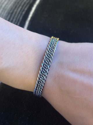 Burnished Thick Bracelet