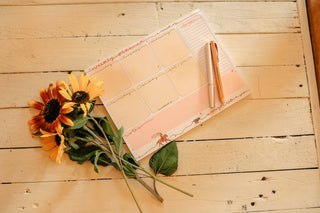 Cowgirl Desktop Weekly Planner