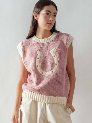 Horseshoe Sweater Vest