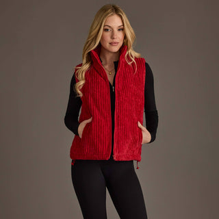 Dk. Red Corduroy Vest
