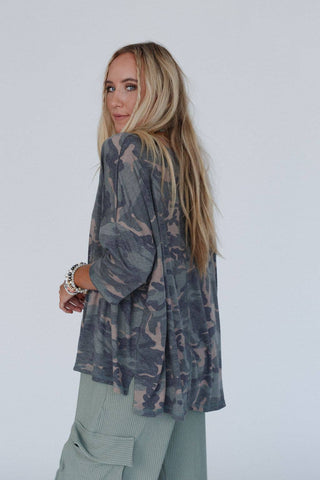 Country Girl Camo Top