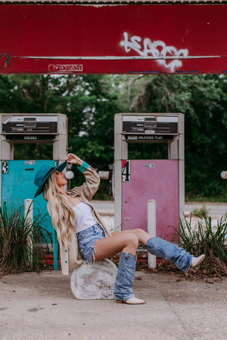 Sequins Rodeo Fringe Shirt