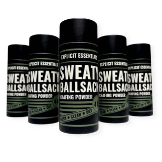 Sweaty Ball Sack Chafing Powder
