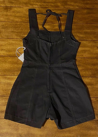 Tie Back Romper
