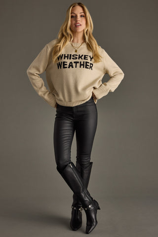 Lt. Tan Whiskey Weather Sweater