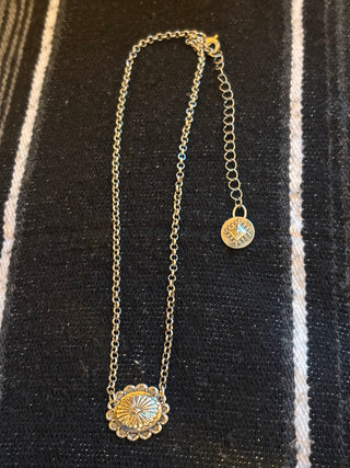 Dainty Concho Necklace