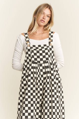 CHECKERED JUMPSUIT