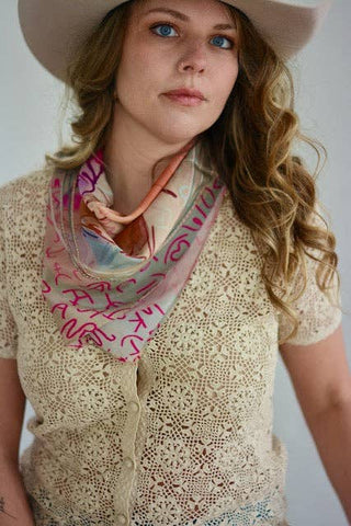 Branding Day Cowgirl Wild Rag