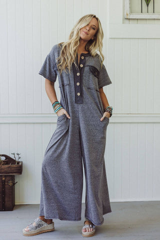 Jodi Short Sleeve Jumpsuit