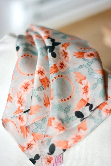 Cactus, Horseshoes and Hearts Cowgirl Wild Rag