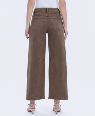 HIGH RISE BARREL JEANS