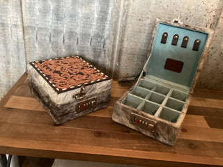 Cowgirl Keepsake Lock Box