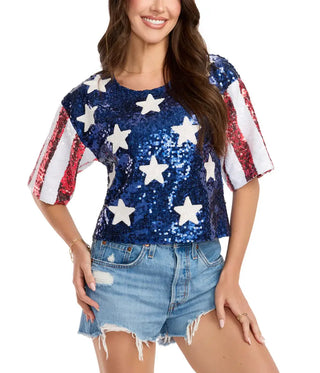 Sequined Stars and Stripes