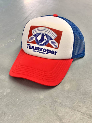 Team Roper trucker hat