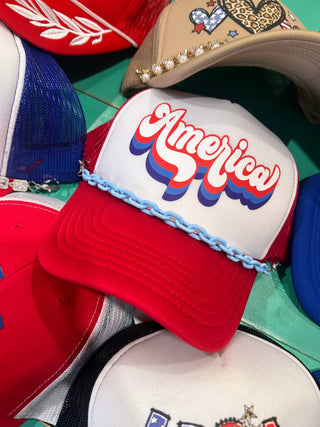 Retro America Trucker Hat