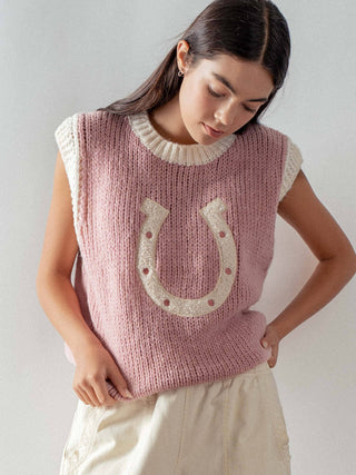 Horseshoe Sweater Vest