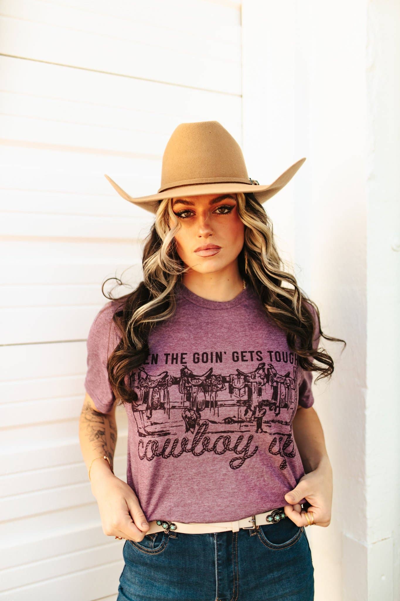 Cowboy Up Graphic Tee