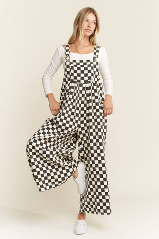 CHECKERED JUMPSUIT