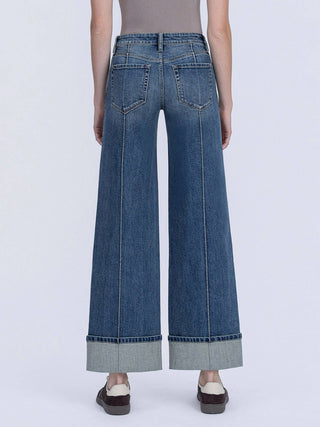 Pin Tuck Wide Leg