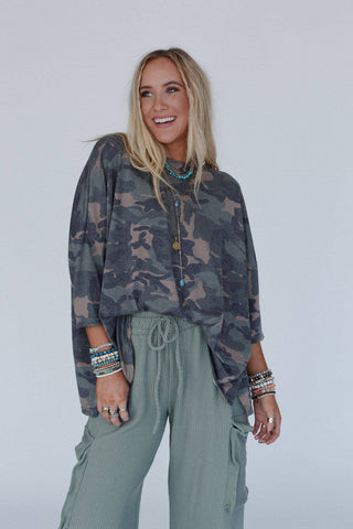 Country Girl Camo Top