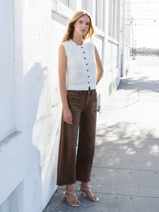 HIGH RISE BARREL JEANS