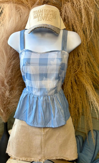 Dancehall Denim Top