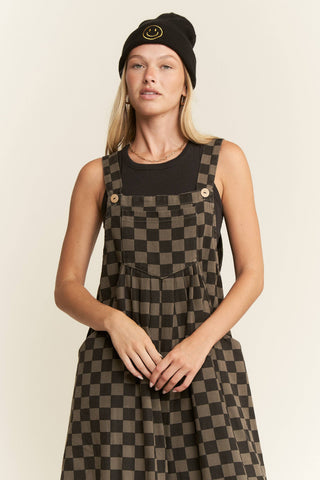 CHECKERED JUMPSUIT