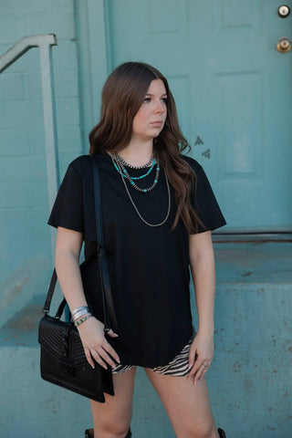 MIDNIGHT SWANKY LEATHER