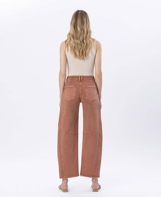 BARREL JEANS - Copper