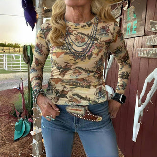 Wild Western Cowboy Mesh