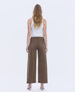 HIGH RISE BARREL JEANS