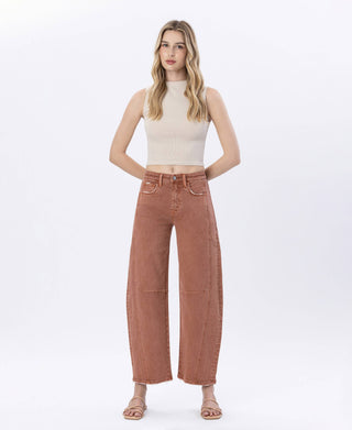 BARREL JEANS - Copper