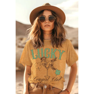 Lucky Cowgirl Tee