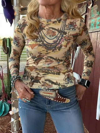 Wild Western Cowboy Mesh