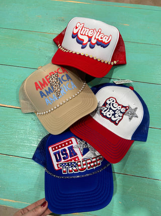 Retro America Trucker Hat