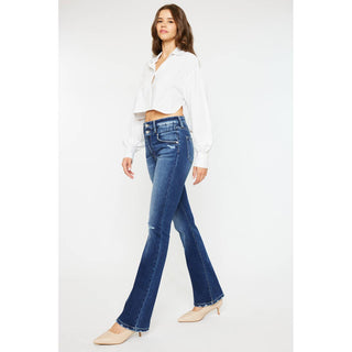 High Rise Bootcut Jeans