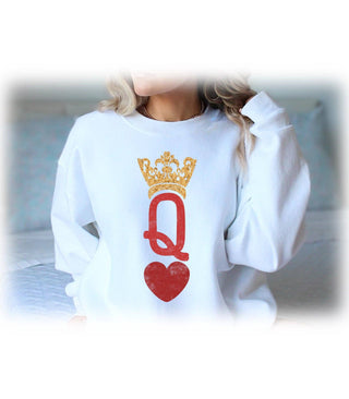 Queen of Hearts Sweatshirt