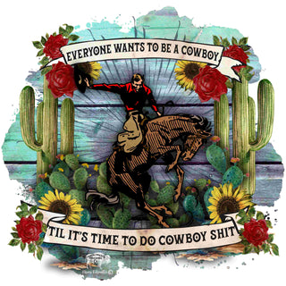 Cowboy Shit - Sticker