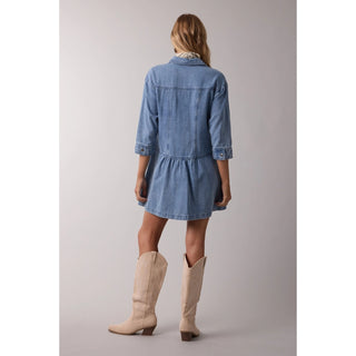 Denim Swing Dress